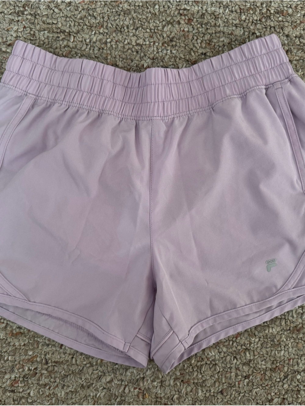 Fila Lavender Women's Athletic Shorts
